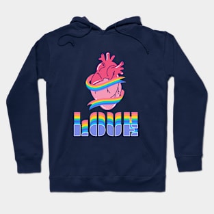 LOVE IS LOVE by WOOF SHIRT Hoodie